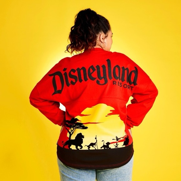 Disney Tops - Spirit Jersey Disney The Lion King red sunset long sleeve top